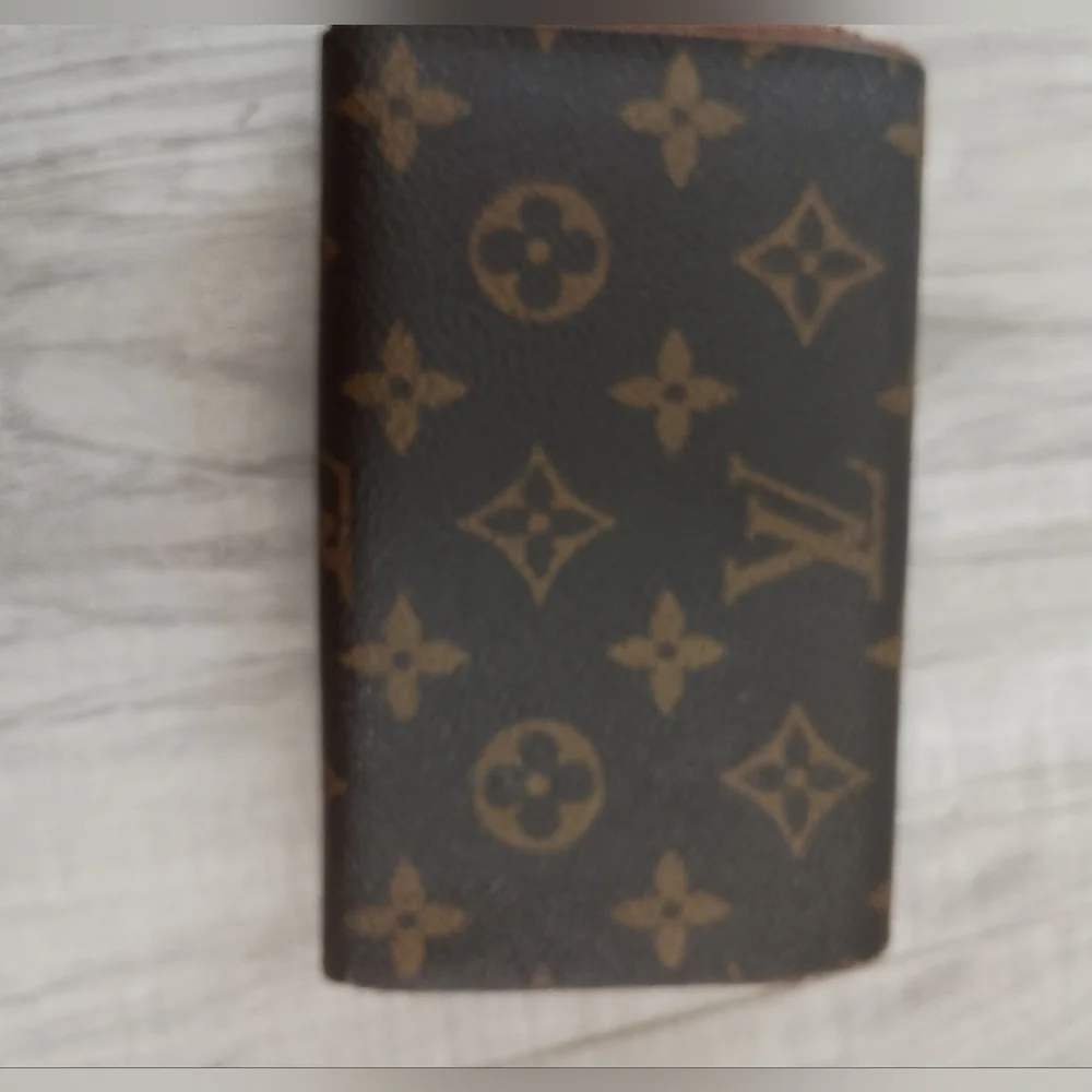 Authentic Louis Vuitton Monogram Porte-Monnaie Tresor Wallet